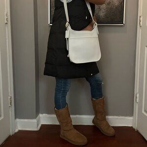 Vintage white coach bag